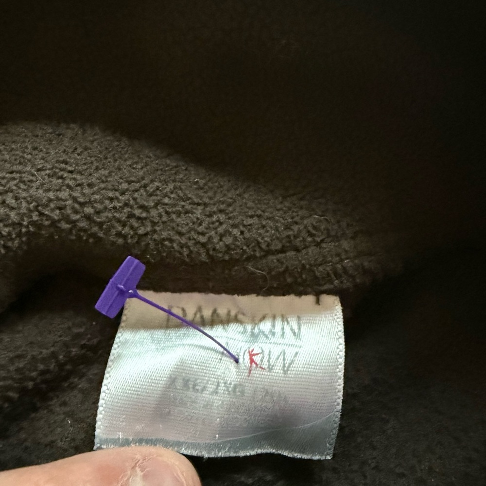 Danskin super cute dark brown fall fleece zip up women’s athletic jacket… - Picture 2 of 5